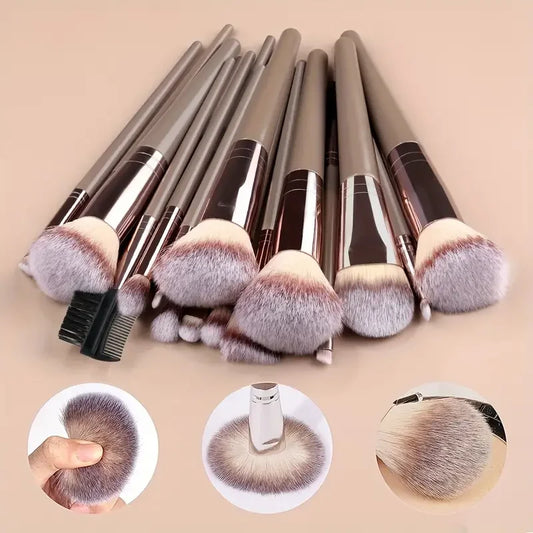 Professional 3-20PCS Makeup Brushes